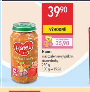 Globus Hami masozeleninový příkrm nabídka