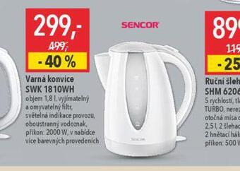 Globus Varná konvice sencor nabídka