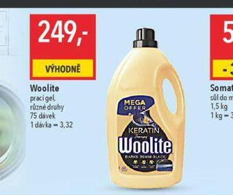 Globus Woolite prací gel nabídka