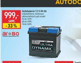 Globus Autobaterie 55 ah nabídka