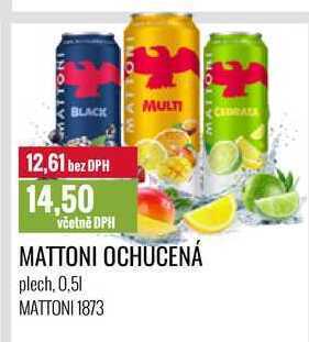 Ratio Mattoni ochucená, 0,5 l nabídka