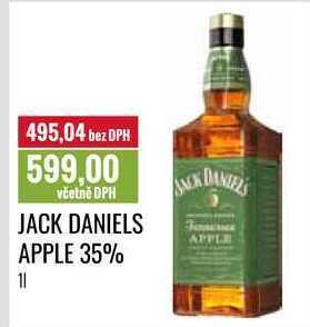 Ratio Jack daniels apple 35%, 1 l nabídka