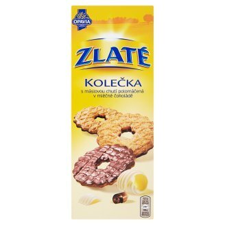 Ratio Opavia zlaté kolečka 146g, vybrané druhy nabídka
