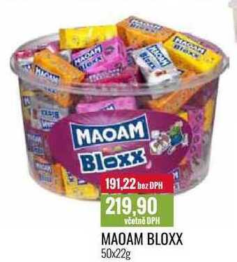 Ratio Maoam bloxx, 50x 22 g nabídka