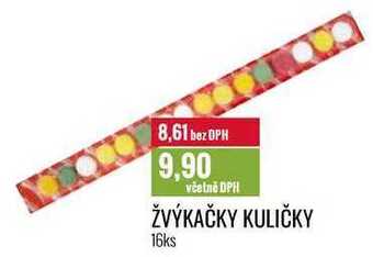 Ratio Žvýkačky kuličky, 16 ks nabídka