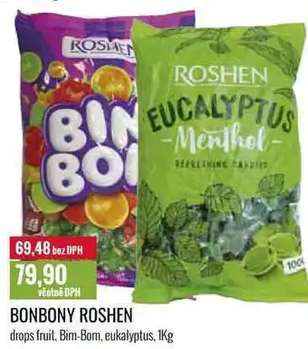 Ratio Bonbony roshen, 1 kg nabídka