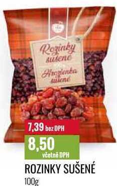 Ratio Rozinky sušené, 100 g nabídka