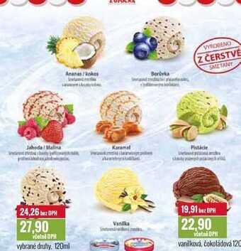 Ratio Česká zmrzlina z opočna, 120 ml nabídka