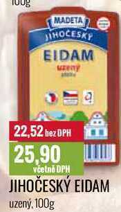 Ratio Jihočeský eidam uzený, 100 g nabídka
