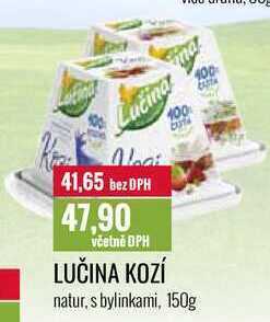 Ratio Lučina kozí, 150 g nabídka