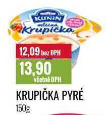 Ratio Krupička pyré, 150 g nabídka
