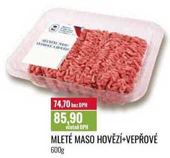 Ratio Mleté maso hovězí+vepřové, 600 g nabídka