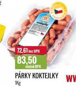 Ratio Párky koktejlky, 1 kg nabídka