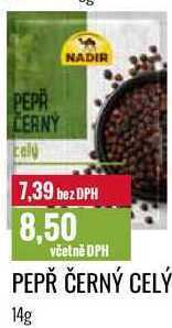 Ratio Pepř černý celý, 14 g nabídka