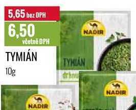 Ratio Tymián, 10 g nabídka