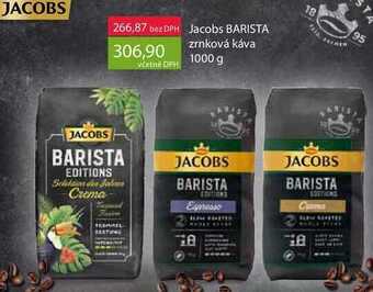 Ratio Jacobs barista zrnková káva, 1000 g nabídka