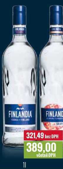 Ratio Finlandia, 1 l nabídka