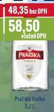 Ratio Pražská vodka, 0,2 l nabídka