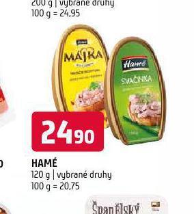 Terno Hamé nabídka