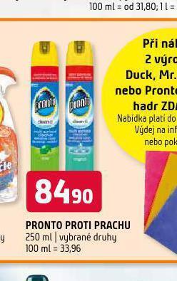 Terno Pronto proti prachu nabídka