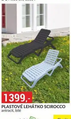 Baumax Plastové lehátko scirocco nabídka