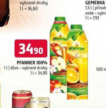 Terno Pfanner 100% nabídka