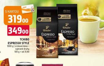 Terno Tchibo espresso style nabídka