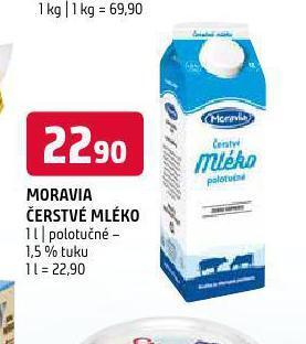 Terno Moravia čerstvé mléko 1,5% nabídka
