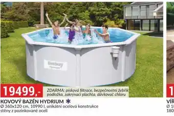 Baumax Kovový bazén hydrium nabídka