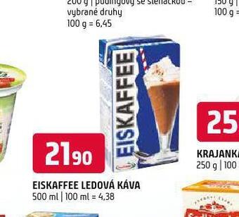 Terno Káva ledová eiskaffee nabídka