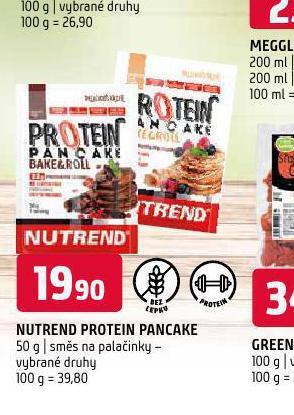 Terno Nutrend protein pancake nabídka