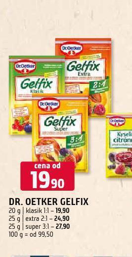 Terno Dr. oetker gelfix klasik 1:1 nabídka