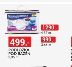 Baumax Podložka pod bazén nabídka