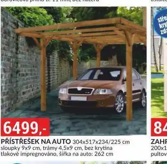 Přístřešek na auto