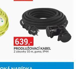 Baumax Prodlužovací kabel nabídka