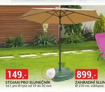 Stojan pro slunečník
