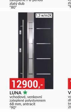 Baumax Vchodové dveře luna nabídka
