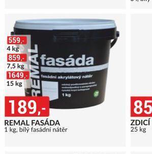 Baumax Remal fasáda nabídka