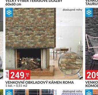 Baumax Venkovní obkladový kámen roma nabídka