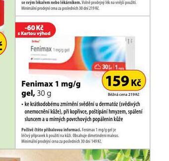Dr. Max Fenimax gel nabídka