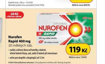Nurofen rapid 400 mg