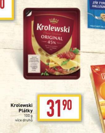 Billa Krolewski sýr nabídka
