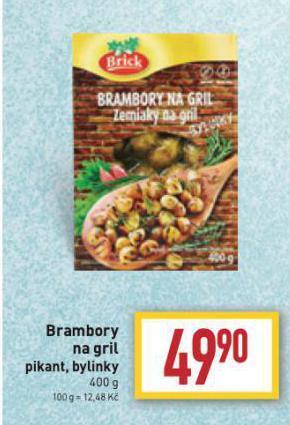 Billa Brambory na gril nabídka