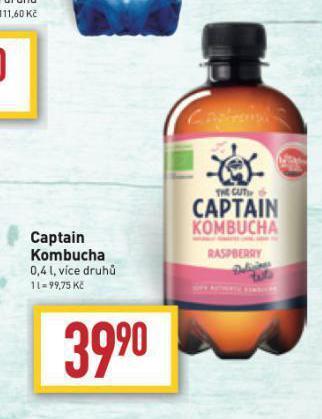 Billa Captain combucha nabídka