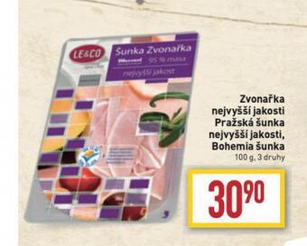 Billa Pražská šunka nabídka