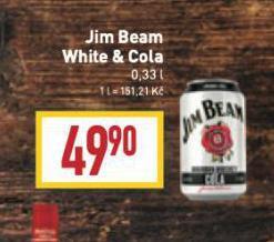 Billa Jim beam white & cola nabídka
