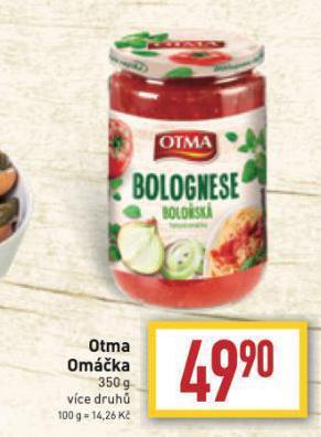 Billa Otma omáčka nabídka