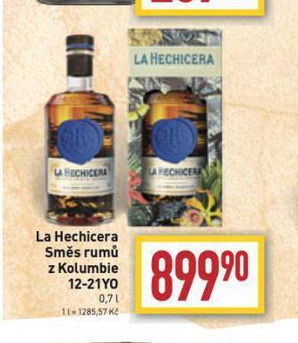 Billa La hechicera směs rumů z kolumbie nabídka