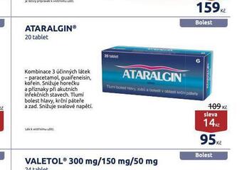 Benu Ataralgin nabídka