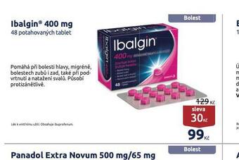 Benu Ibalgin 400 mg nabídka